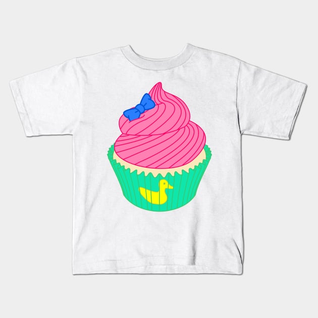 Lil Cupcake Kids T-Shirt by CoreyUnlimited